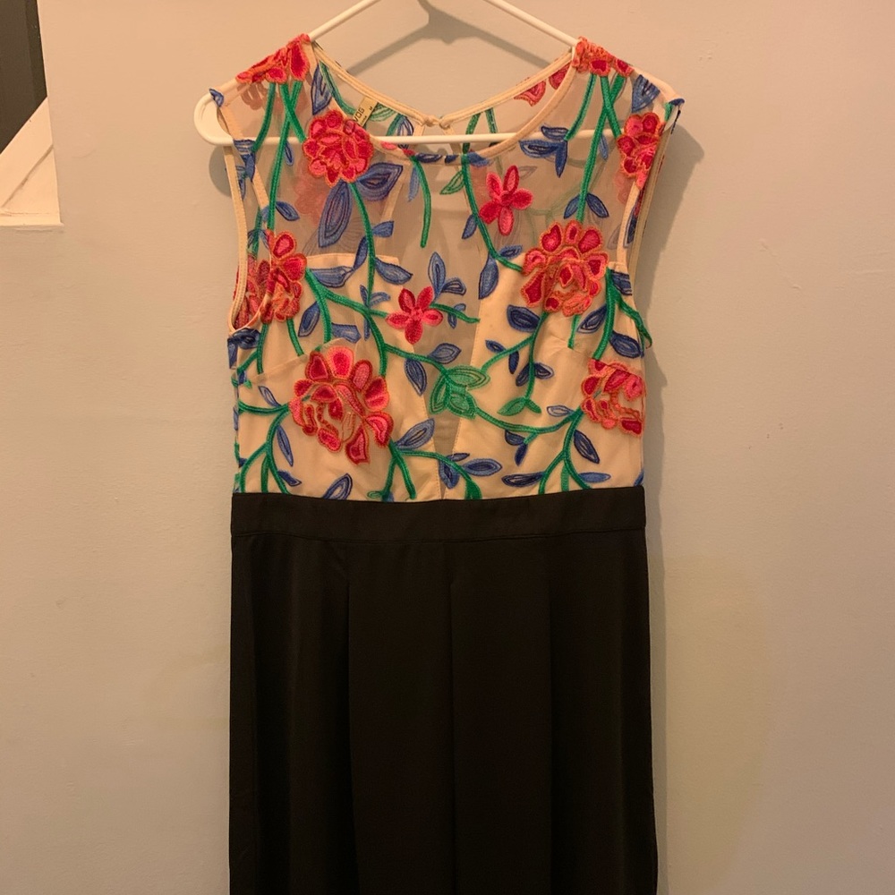 Beautifully Embroidered Cocktail Dress